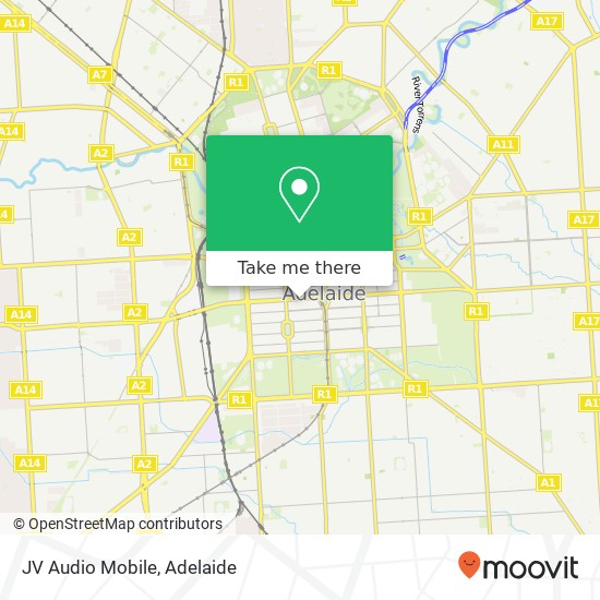 JV Audio Mobile map