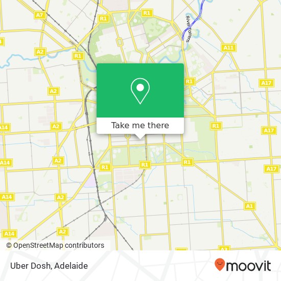 Uber Dosh map