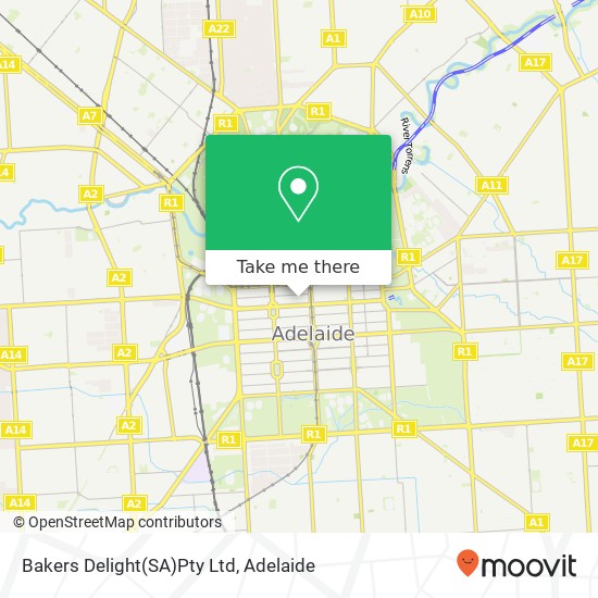 Bakers Delight(SA)Pty Ltd map