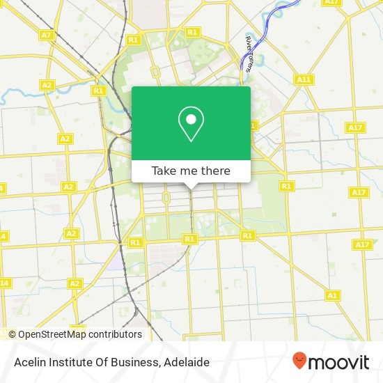 Acelin Institute Of Business map