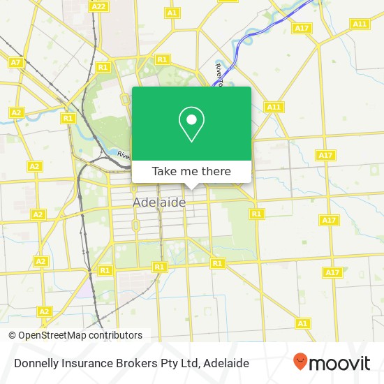 Donnelly Insurance Brokers Pty Ltd map