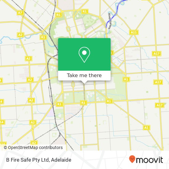 B Fire Safe Pty Ltd map