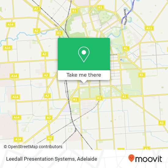 Mapa Leedall Presentation Systems