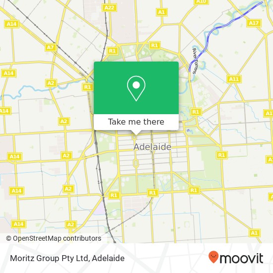 Moritz Group Pty Ltd map