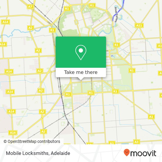 Mapa Mobile Locksmiths