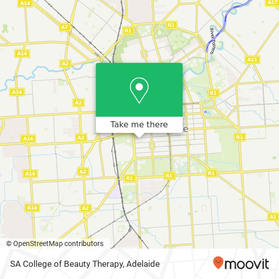 SA College of Beauty Therapy map