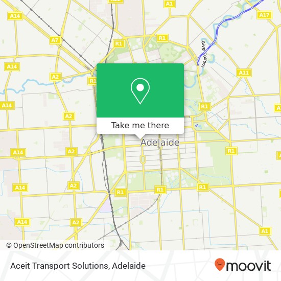 Aceit Transport Solutions map