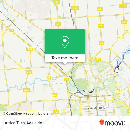 Attica Tiles map