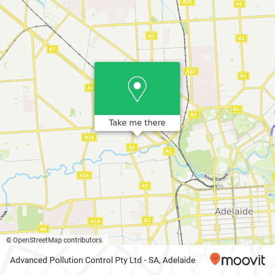 Mapa Advanced Pollution Control Pty Ltd - SA