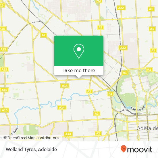 Welland Tyres map