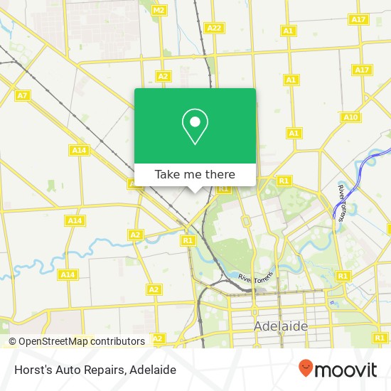 Horst's Auto Repairs map