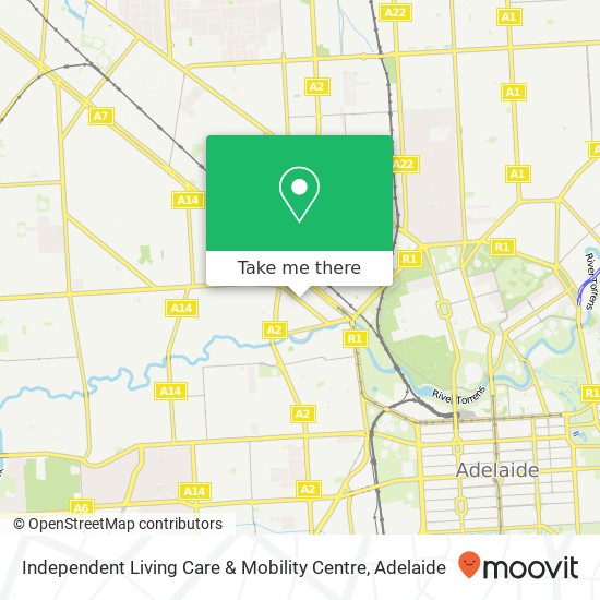 Independent Living Care & Mobility Centre map