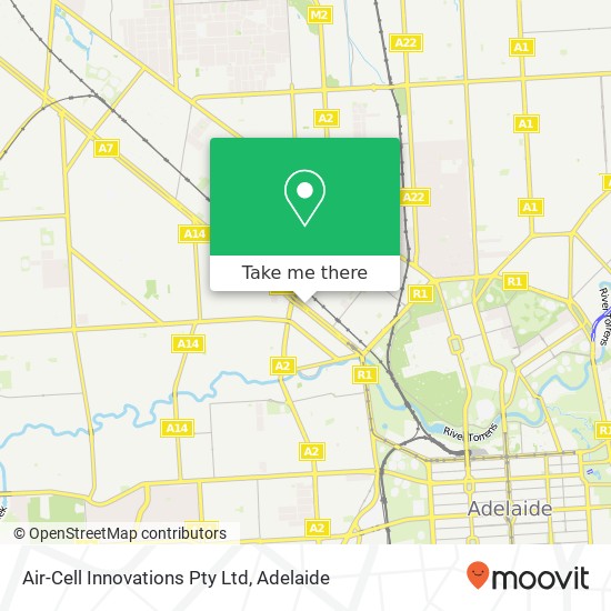 Air-Cell Innovations Pty Ltd map