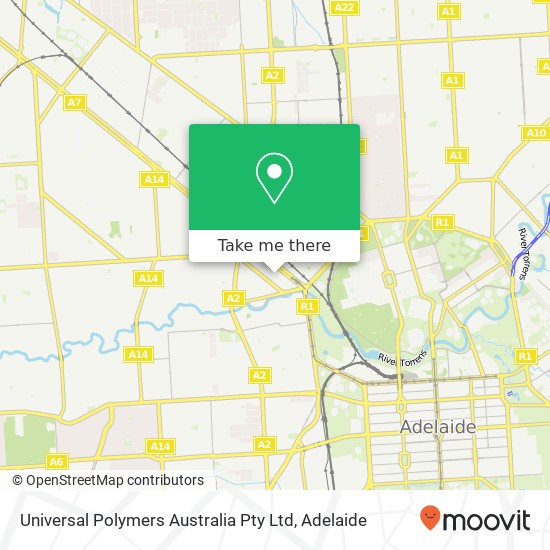 Mapa Universal Polymers Australia Pty Ltd