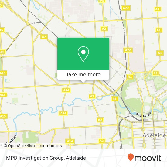 MPD Investigation Group map