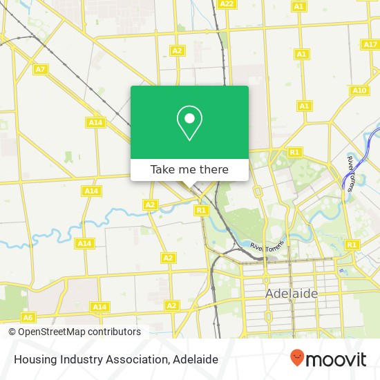 Housing Industry Association map