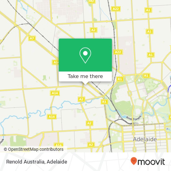 Renold Australia map