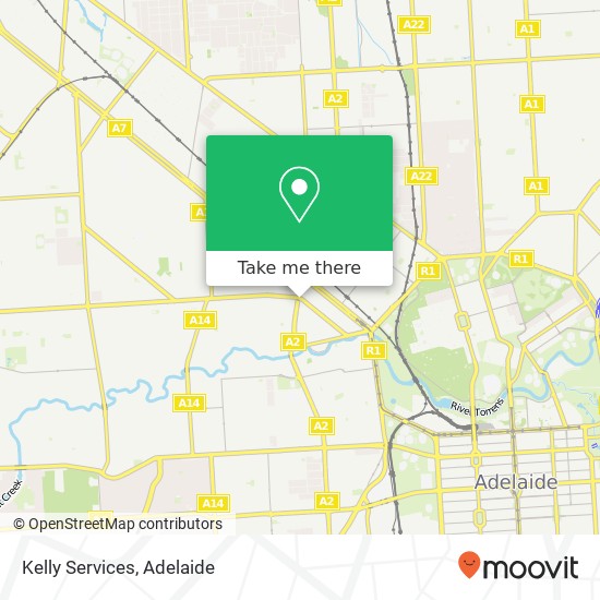 Mapa Kelly Services