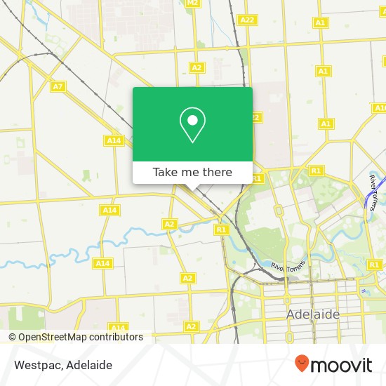 Westpac map