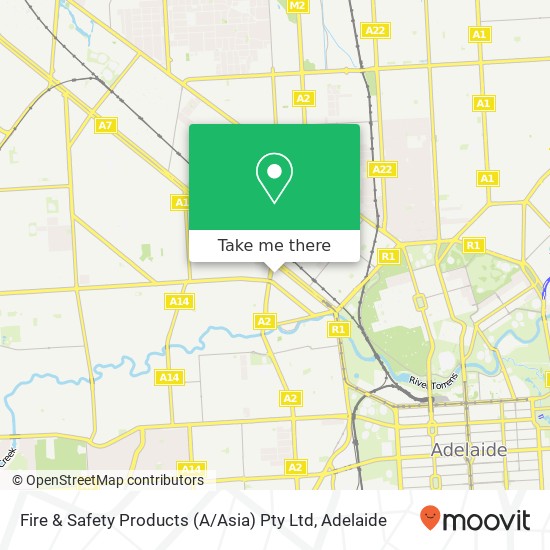 Fire & Safety Products (A / Asia) Pty Ltd map