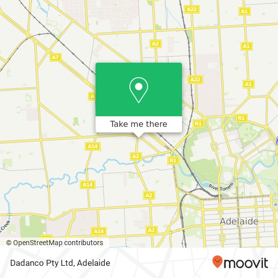 Dadanco Pty Ltd map