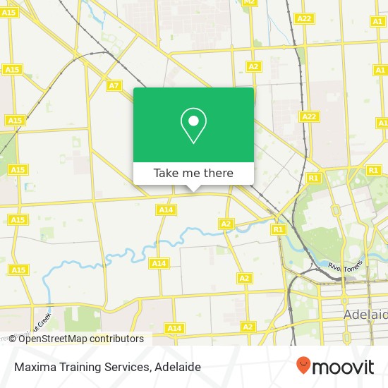 Maxima Training Services map