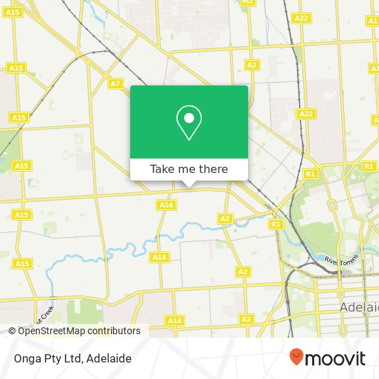 Onga Pty Ltd map