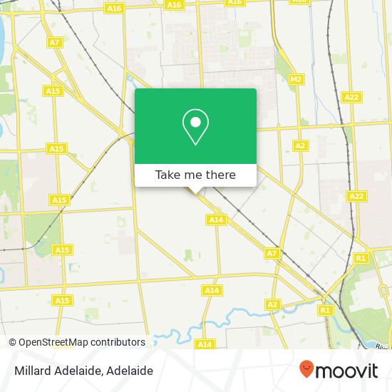 Millard Adelaide map