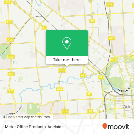 Meter Office Products map