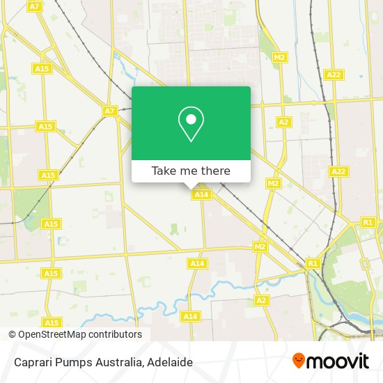 Caprari Pumps Australia map