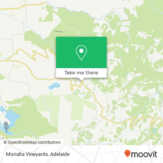 Mapa Morialta Vineyards