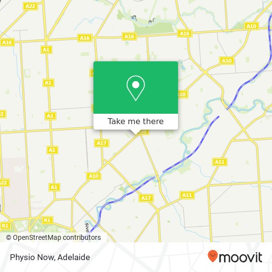 Physio Now map