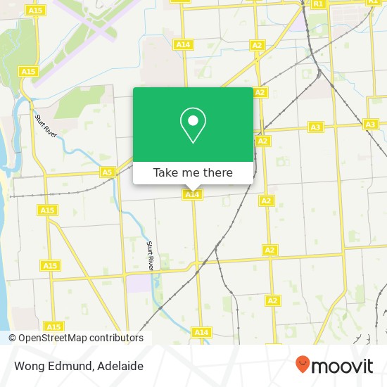 Mapa Wong Edmund