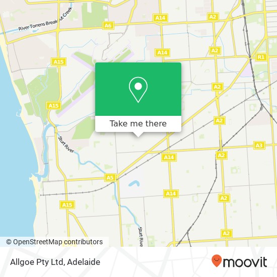 Allgoe Pty Ltd map