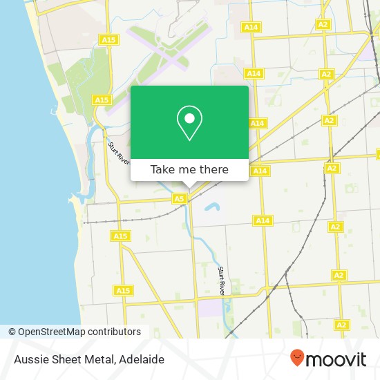 Mapa Aussie Sheet Metal