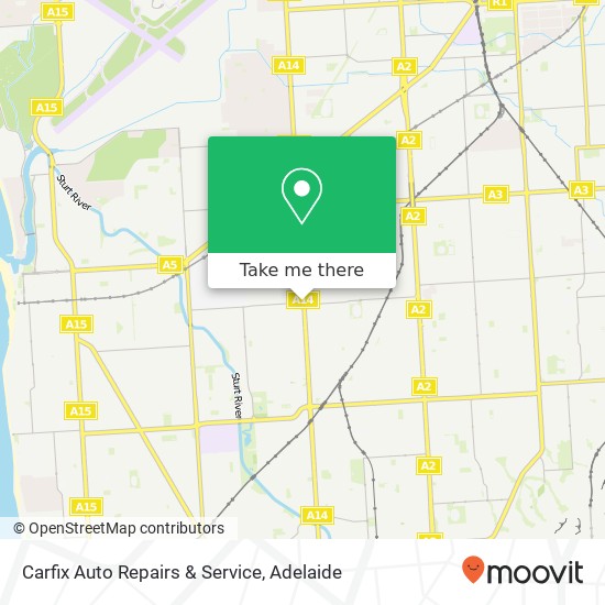 Carfix Auto Repairs & Service map