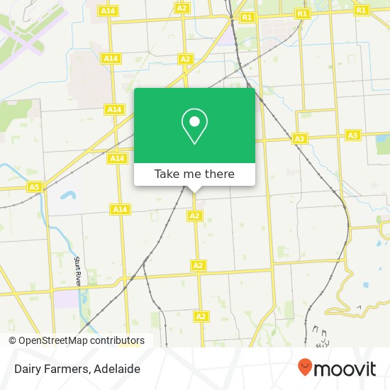 Dairy Farmers map