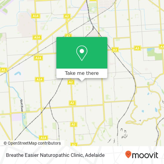 Mapa Breathe Easier Naturopathic Clinic
