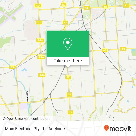 Main Electrical Pty Ltd map