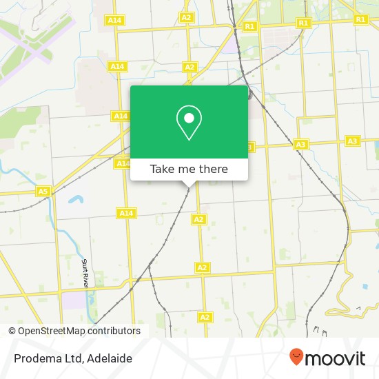 Prodema Ltd map