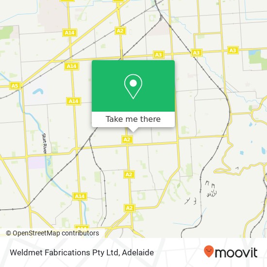 Weldmet Fabrications Pty Ltd map