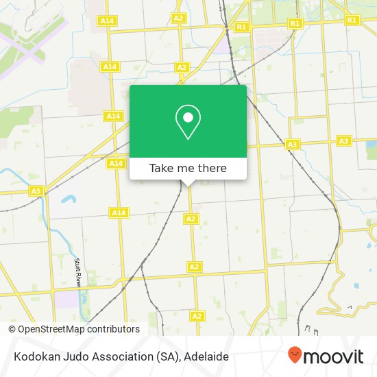 Kodokan Judo Association (SA) map