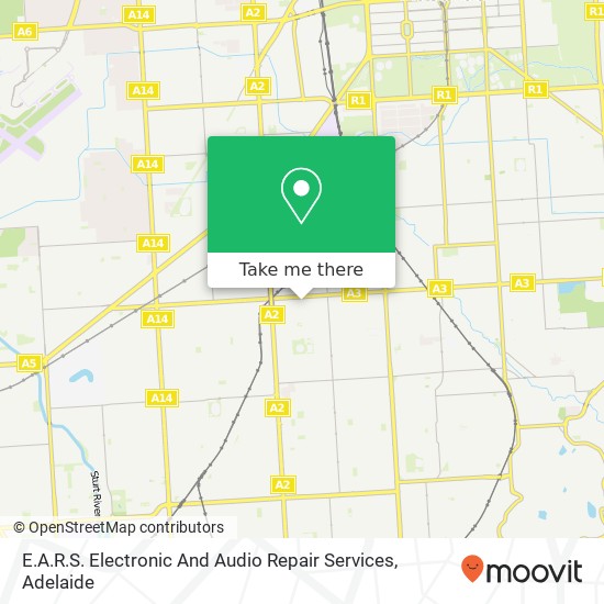 Mapa E.A.R.S. Electronic And Audio Repair Services