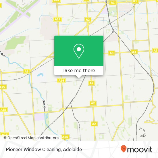 Pioneer Window Cleaning map