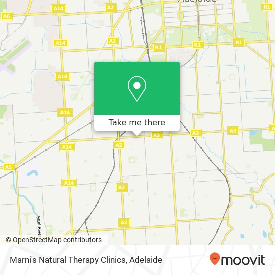 Marni's Natural Therapy Clinics map