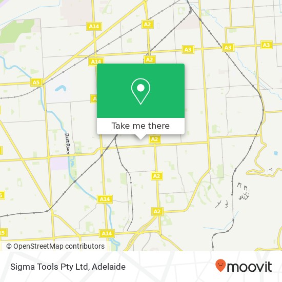 Sigma Tools Pty Ltd map