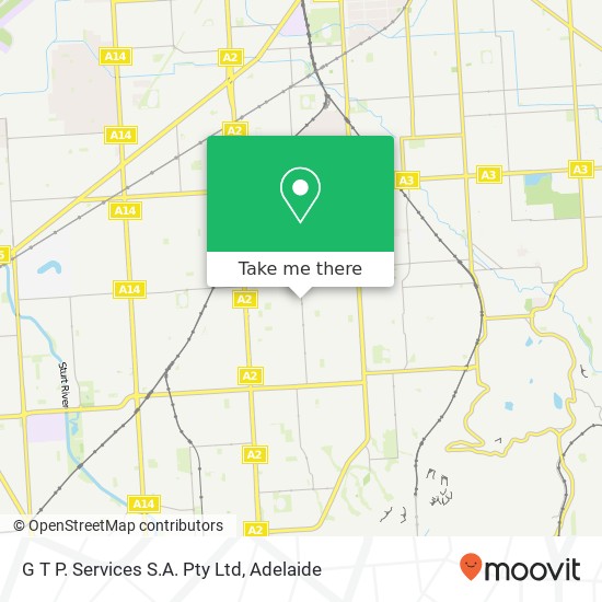 G T P. Services S.A. Pty Ltd map