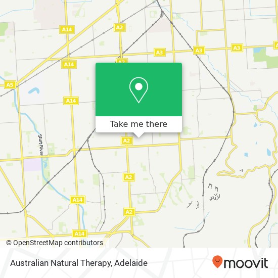 Australian Natural Therapy map