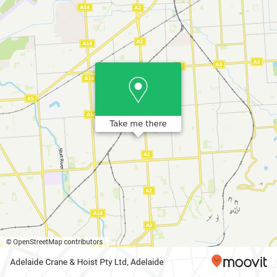 Adelaide Crane & Hoist Pty Ltd map