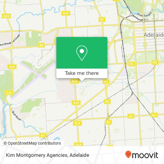 Kim Montgomery Agencies map